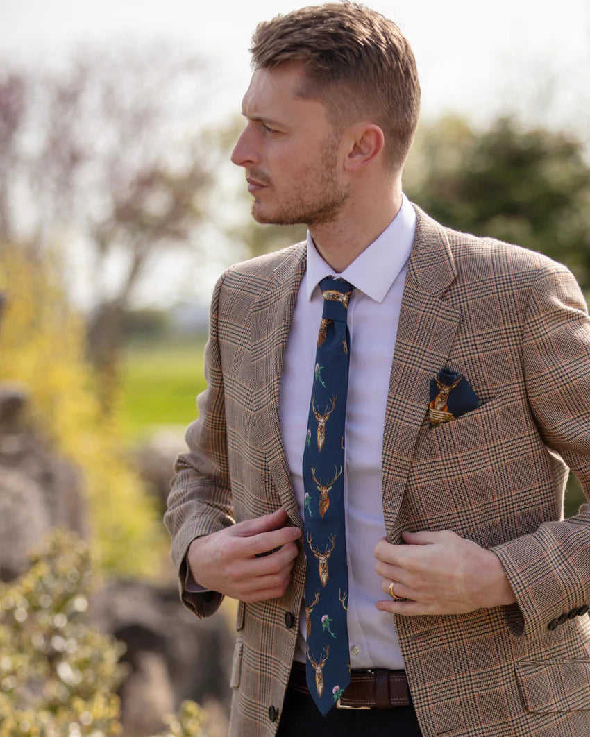 Gents Pure Silk Tie Caledonia