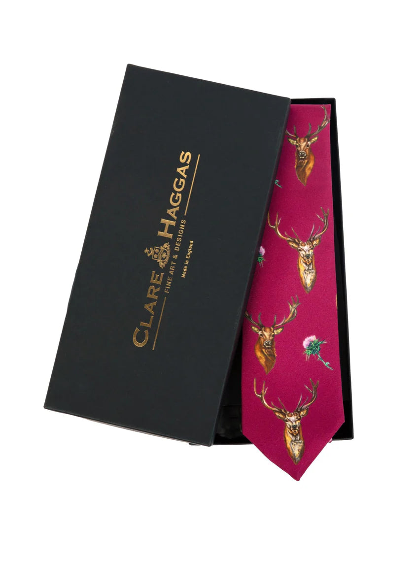 Gents Pure Silk Tie Caledonia