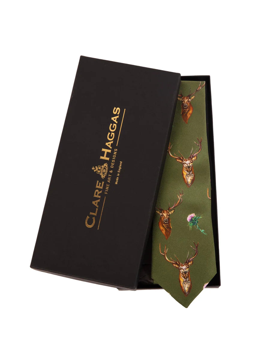 Gents Pure Silk Tie Caledonia