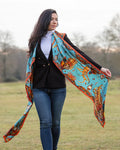 Classic Heads Or Tails Pure Silk Scarf