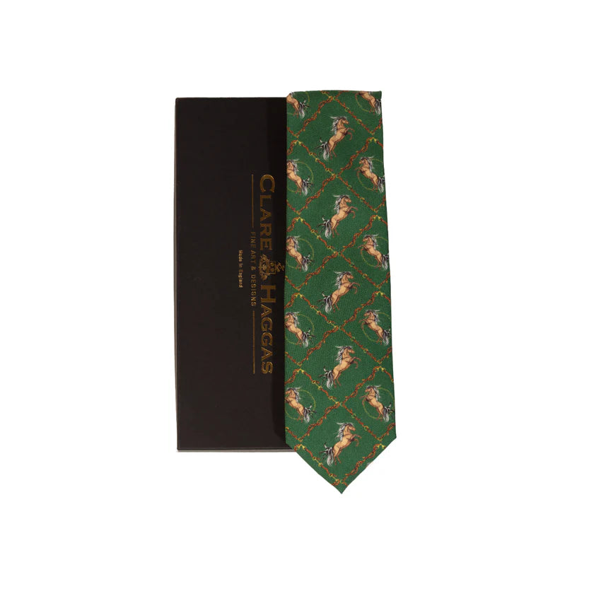 Gents Pure Silk Tie | Equestrian