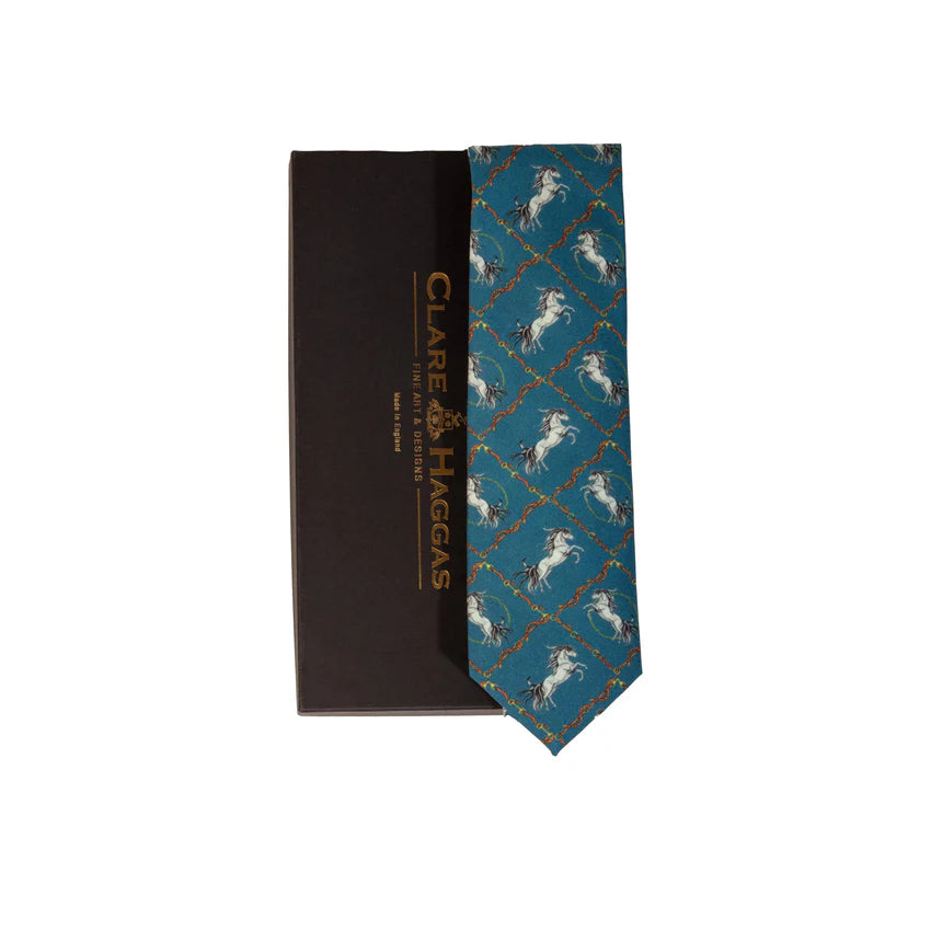 Gents Pure Silk Tie | Equestrian