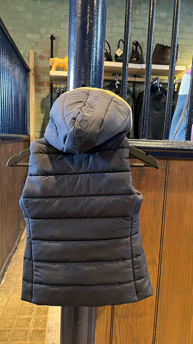 Mini Legacy Gilet - Navy & Champagne