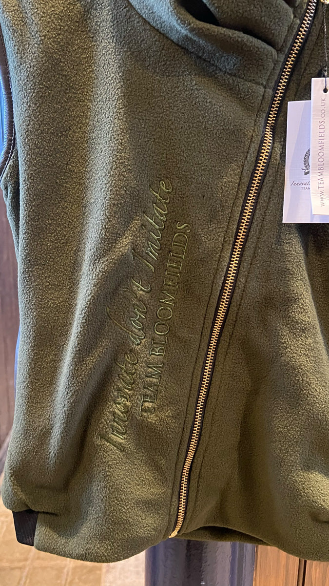 Mini Sienna Country Fleece Gilet - Olive