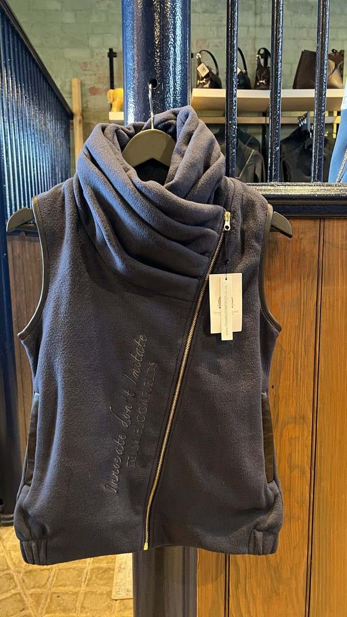 Sienna Country Fleece Gilet - Navy