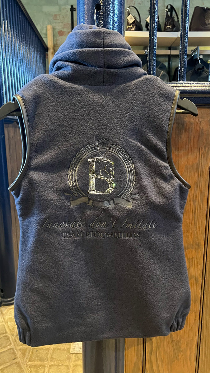 Sienna Country Fleece Gilet - Navy