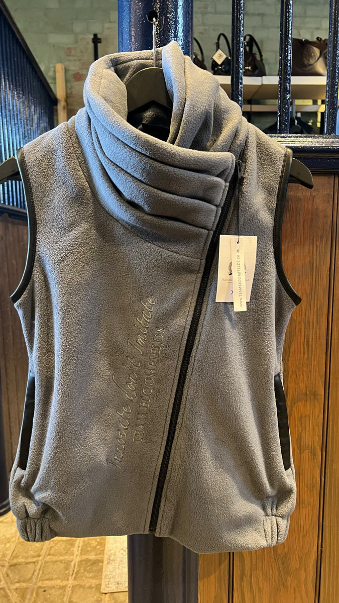 Sienna Country Fleece Gilet - Grey