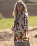 George & Friends | Toffee | Classic Silk Scarf