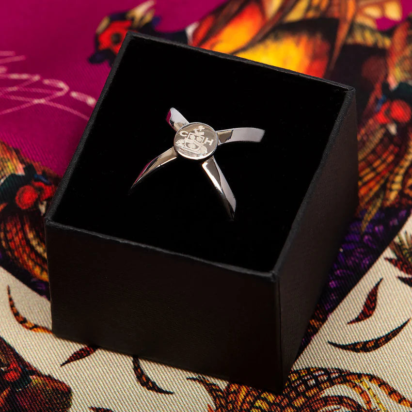 Clare Haggas Classic Scarf Ring