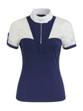 Sophia Lace Show Shirt - Short Sleves