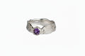 Amethyst Thin Band Faerie Tale Ring